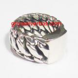 Ring No Stone bali silver bead