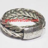 Ring No Stone bali silver bead