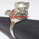 Ring No Stone bali silver bead