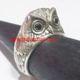 Ring No Stone bali silver bead