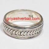 Ring No Stone bali silver bead