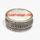 Ring No Stone bali silver bead