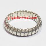 Ring No Stone bali silver bead