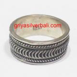 Ring No Stone bali silver bead