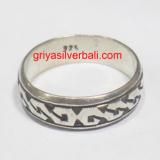 Ring No Stone bali silver bead