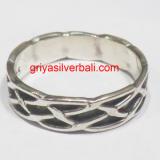 Ring No Stone Silver Rings bali silver bead