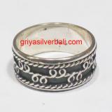 Ring No Stone bali silver bead