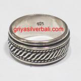 Ring No Stone bali silver bead