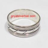 Ring No Stone bali silver bead