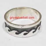 Ring No Stone bali silver bead