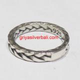 Ring No Stone bali silver bead