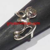 Ring No Stone bali silver bead