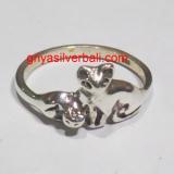 Ring No Stone bali silver bead