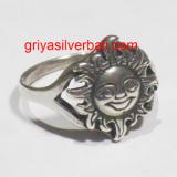 Ring No Stone bali silver bead