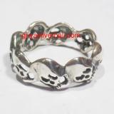 Ring No Stone bali silver bead