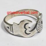 Ring No Stone bali silver bead