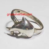 Ring No Stone bali silver bead