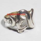 Ring No Stone bali silver bead