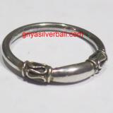 Ring No Stone bali silver bead