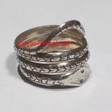 Ring No Stone bali silver bead