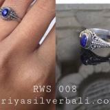 Ring With Stone bali silver bead