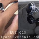 Ring With Stone bali silver bead