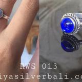 Ring With Stone bali silver bead