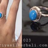 Ring With Stone bali silver bead