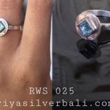 Ring With Stone bali silver bead