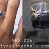 Ring With Stone bali silver bead