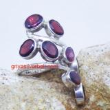 Ring With Stone bali silver bead