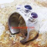 Ring With Stone bali silver bead