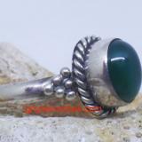 Ring With Stone bali silver bead