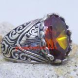 Ring With Stone bali silver bead