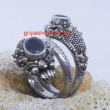 Ring With Stone bali silver bead