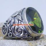 Ring With Stone bali silver bead