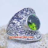 Ring With Stone bali silver bead