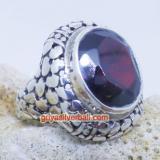 Ring With Stone bali silver bead