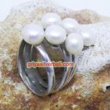 Ring With Stone bali silver bead