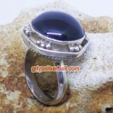 Ring With Stone bali silver bead