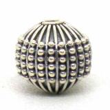 Round Beads bali silver bead