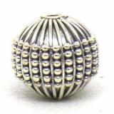 Round Beads bali silver bead