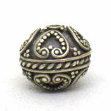 Round Beads bali silver bead