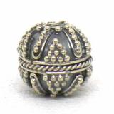 Round Beads bali silver bead