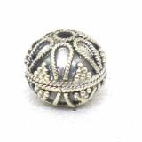 Round Beads bali silver bead