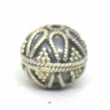 Round Beads bali silver bead