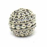 Round Beads bali silver bead