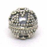 Round Beads bali silver bead