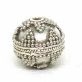 Round Beads bali silver bead