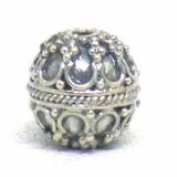 Round Beads bali silver bead